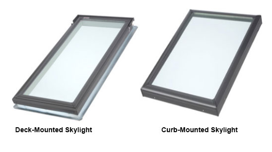 Deck and Curb Mounted Skylight